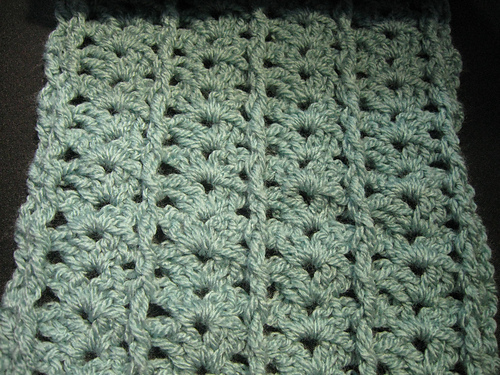 V Stitch Scarf photo 2