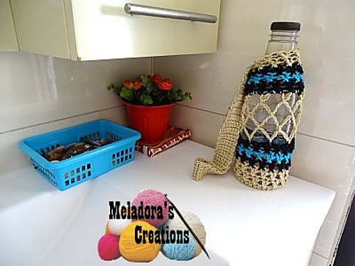 Diamond Mesh Bottle Holder photo 2