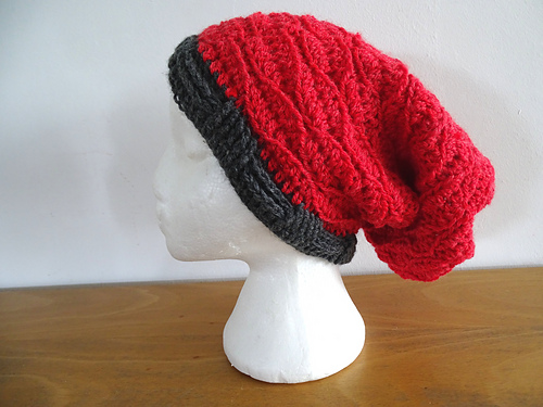 Wave Stitch Slouch Hat photo 1