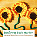 Sunflower Book Marker photo 4