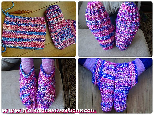 Simple Crochet Booties photo 9