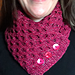 Honeycomb Wrap Cowl pattern 