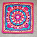 Made Me Smile Afghan Square pattern 
