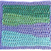 Undulated Dishcloth pattern 