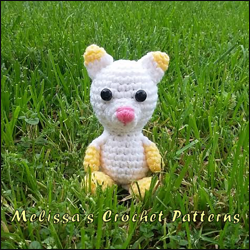 Ravelry Marshmallow Kitty pattern by Melissa's Crochet Patterns