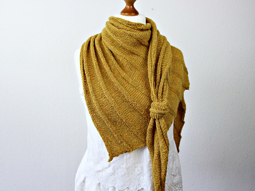 Honey Glow Shawl