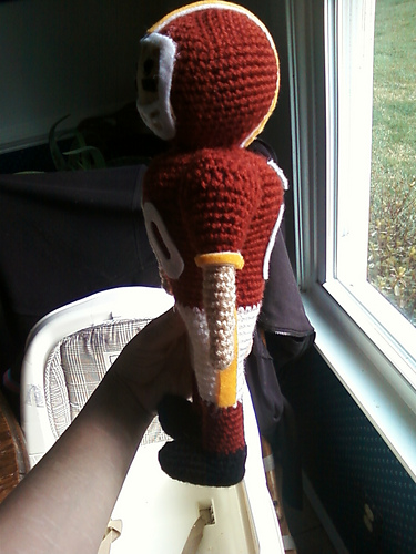 Fotballspiller Amigurumi - MelissaHarsh