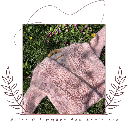 Gilet A l'Ombre des Cerisiers