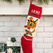 Reindeer Christmas Stocking pattern 