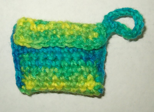 Crochet Earbud Cozy photo 2