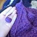 Skinny Bamboo Stitch Cowl pattern 