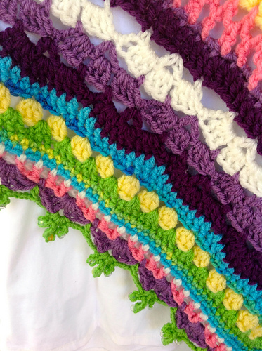 Rainbow Sampler Poncho photo 2