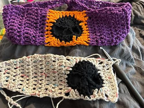 Skalleheadband - The Messy Bun Witch