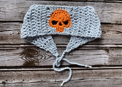 Skalleheadband - The Messy Bun Witch