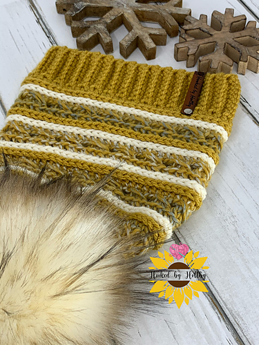 Ravelry: The Twisted Sister Beanie pattern by Hooked by Holtby