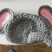 Elephant baby crocheted hat pattern 