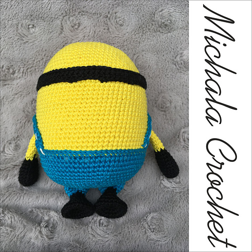 Crochet minion - Michala Hendrychová