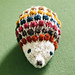 Scrap Yarn Hedgehog pattern 
