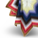 Radiant Star blanket pattern 