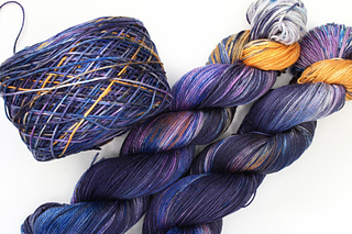 Pillars of Creation on 4ply Pima Cotton