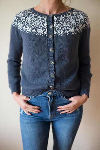 Lotusblomstjakke - Marianne J. Bjerkman