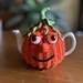 Knitted Pumpkin Tea Cosy pattern 