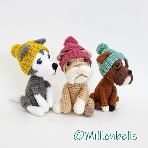 Hat For Amigurumi Dog