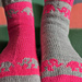 Elephant Crossing Socks pattern 