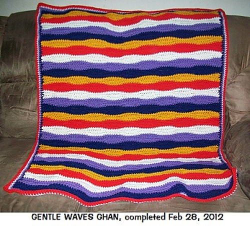 Gentle Waves Afghan photo 3