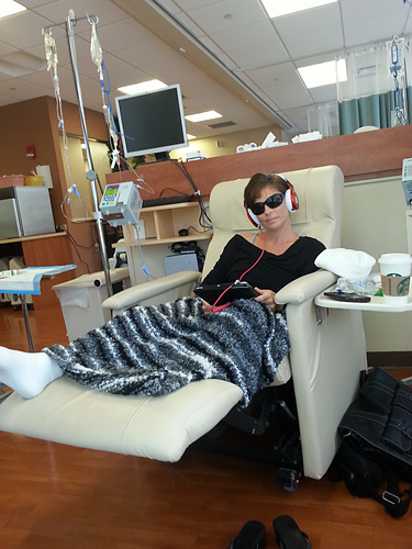 Super Enkelt Chemo-teppe - Mimi's Ravelry