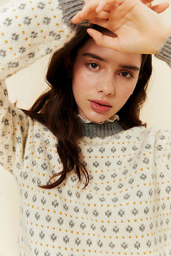 Blåbærgenser dame - Rauma