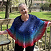 Sea of Flames Poncho pattern 