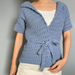 Collar Belt Cardigan pattern 