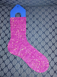 Left sock complete