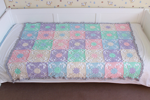 Rustic Lace Square Border