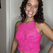 Flamingo Filet Crochet Top pattern