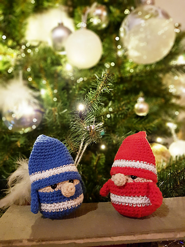 Gnome de Noël au crochet photo 1