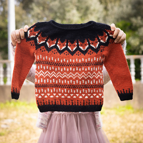 FoxSweater_KnittingPattern_Kid