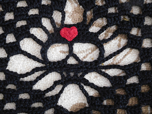 Narrow Crochet Skull Scarf photo 8