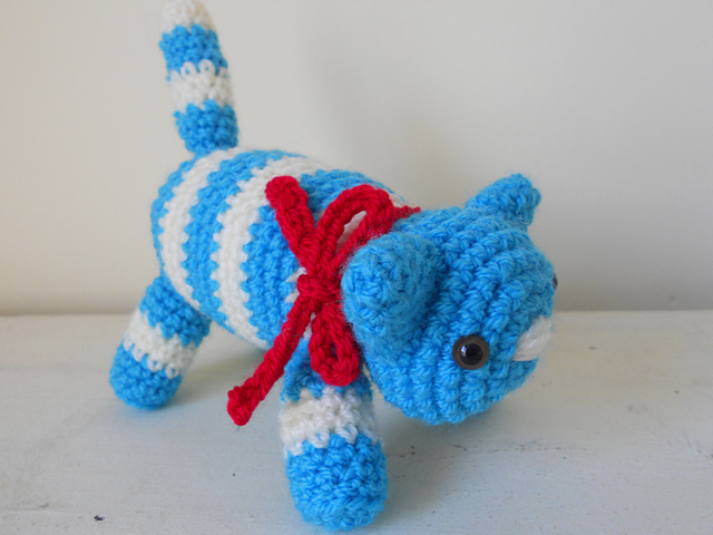 Ravelry: Stripy Cornish Cat pattern by Karen Janine
