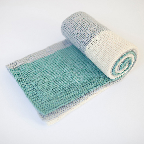 Ravelry Baby Buggy Blanket pattern by The Woven Co