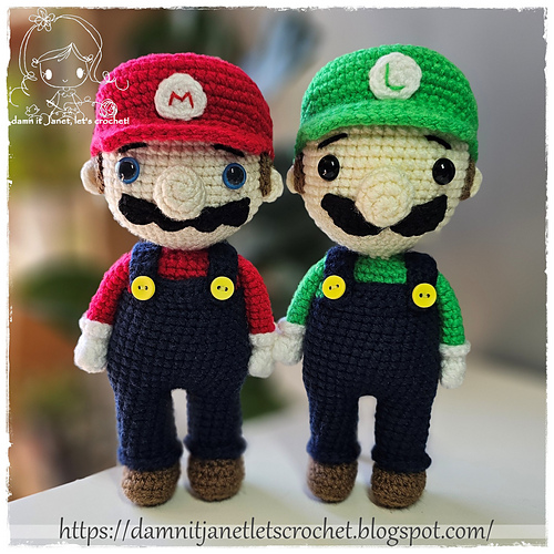 Mario & Luigi Plushie