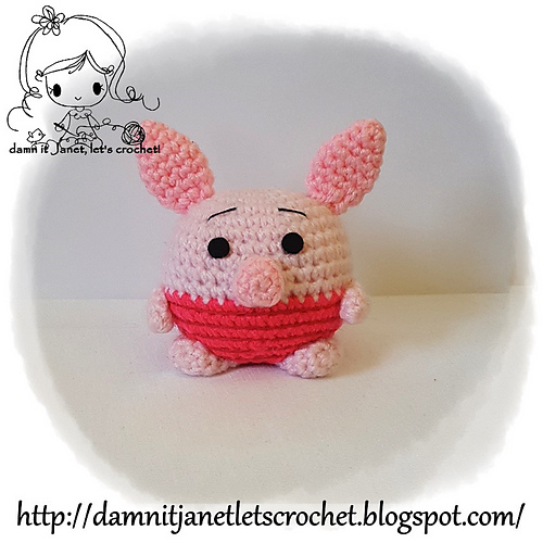 Round Plush Piglet photo 1
