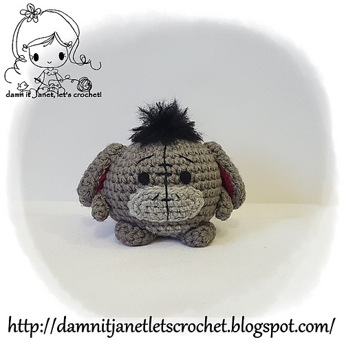 Round Plush Eeyore photo 1