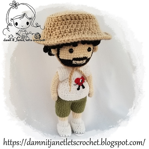 Benito (Bad Bunny) Plushie - Janet Carrillo