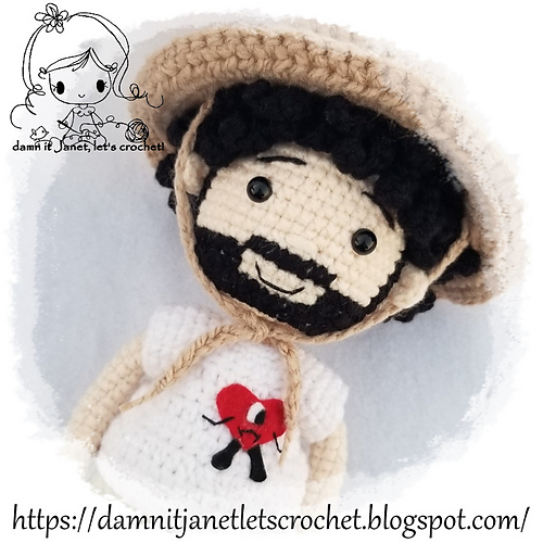 Benito (Bad Bunny) Plushie - Janet Carrillo