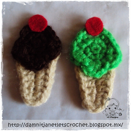 Ice Cream Cone Applique photo 3