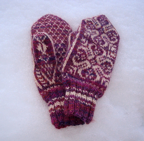 Damevotter i Selbumønster - Mjusk