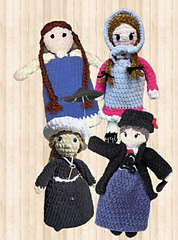 Dolls and photos courtesy my testers: Ahat4you, sweet.crochet.treats, Kbcraftsandcrochet, grammygiraffecrochet