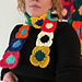 String of Flowers Scarf pattern